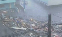 Filipinler'i fırtına yıktı