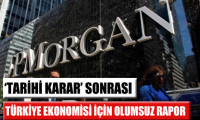 JP Morgan Türkiye tahminini indirdi