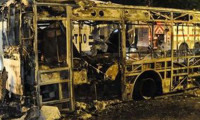 İstanbul'da İETT otobüsünü yaktılar