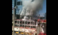 Mecidiyeköy'de korkutan patlama