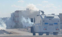 Mardin'de protestoya polis müdahalesi