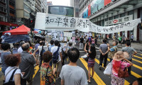 Çinli göstericiler hükümetle görüşmeyi iptal etti