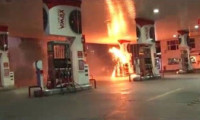 ​Beyoğlu'nda benzin istasyonuna molotof attılar