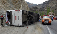 Sivas'ta yolcu otobüsü dehşeti: 36 yaralı