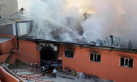 Kocaeli'de fabrikada yangın