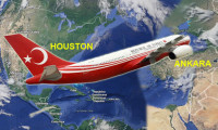 Erdoğan'ın uçağı aniden Houston'a indi