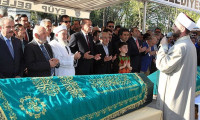 Cumhurbaşkanı Erdoğan cenaze töreninde