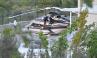 Zorlu Holding'in helikopteri sert iniş yaptı