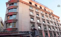 Laleli'deki otel yangını korkuttu