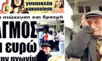 'Eşref amca' Yunan gazetesine manşet oldu
