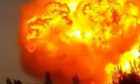 PKK Ağrı'da doğalgaz boru hattını ateşe verdi