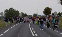Sığınmacılar Viyana'ya yolunda