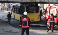 Yenikapı'da otobüs kazası