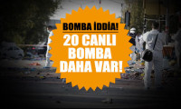 Türkiye'de 20 canlı bomba daha var