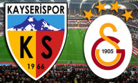 Kayserispor-Galatasaray 11'leri belli oldu