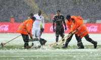Beşiktaş maçı kar yağışı nedeniyle ertelendi