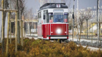 Başkent Millet Bahçesi'nde 'Nostaljik Tramvay' keyfi