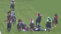 Ankara at yarışlarında üzücü kaza