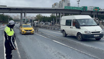 İstanbul'da ticari araçlarda kış lastiği denetimi yapıldı