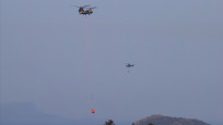 Marmaris'te askeri helikopterler 201 sorti yaptı
