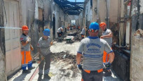 Balıklı Rum Hastanesi'nde yangının izleri siliniyor