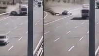 İBB şoförünün öldüğü feci kazanın görüntüleri 