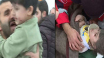 Kahramanmaraş'ta 2 küçük çocuk böyle kurtarıldı