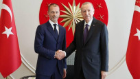 Cumhurbaşkanı Erdoğan, UEFA Başkanı ile görüştü