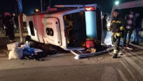 Tekirdağ'da korkunç kaza: 15 yaralı