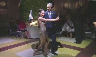 Obama'ya tango sürprizi