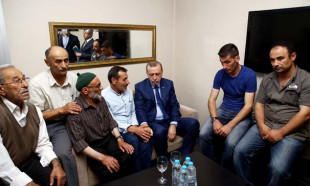 Erdoğan'dan Beştepe önünde öldürülen genç için taziye ziyareti