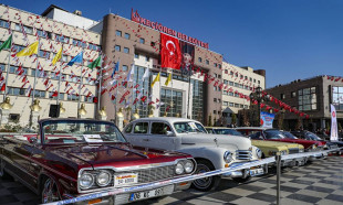 Ankara'da klasik otomobil sergisi