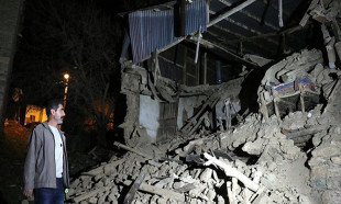 Elazığ depreminden ilk görüntüler