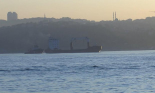 İstanbul Boğazı'nda gemi sürüklendi