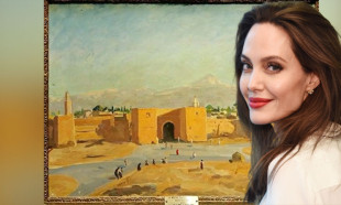 Angelina Jolie'nin sahip olduğu Churchill tablosu rekor fiyata satıldı