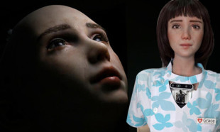 Korona için geliştirilen robot hemşire Sophia...