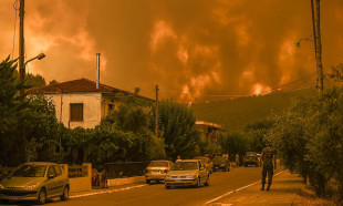 Yunanistan’da orman yangınları büyük doğa felaketine neden oldu