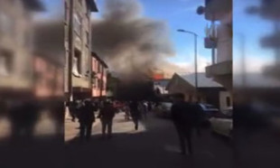  Sultanbeyli'de fabrika yangını 