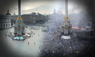 Acı tablo: Savaştan önce ve sonra Ukrayna şehirleri...