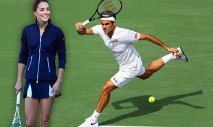 Kate Middleton ve Roger Federer tenis maçı yapacak