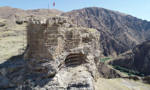 Sivas'taki 792 yıllık Divriği Kalesi restore ediliyor