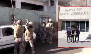 Gaziantep'te PKK operasyonu: 2 terörist gözaltına alındı