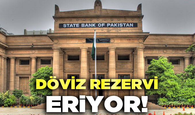 Pakistan Merkez Bankasının döviz rezervi eriyor