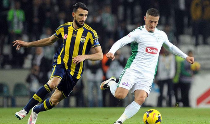 Konyaspor-Fenerbahçe 11'leri belli oldu
