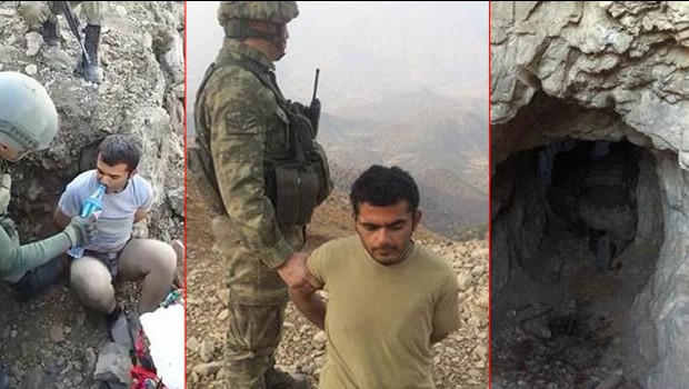 Şırnak Düğün Dağı'nda yaralı PKK'lı böyle yakalandı