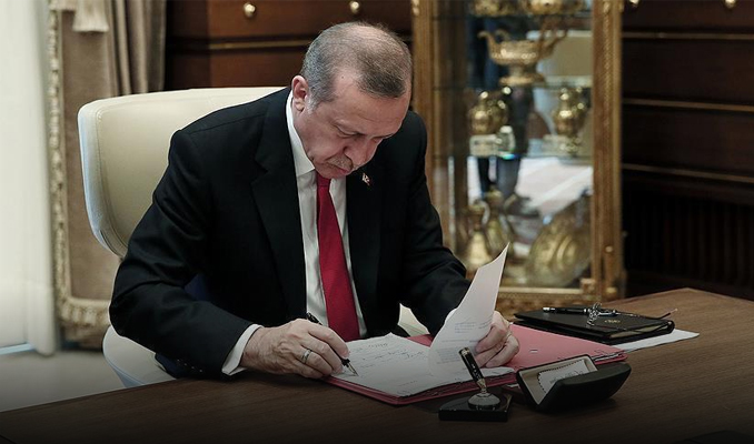 Erdoğan beklenen kanunu onayladı