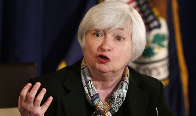 Janet Yellen: Enflasyonun yüzde 2'nin üzerine çıkmasını bekliyoruz