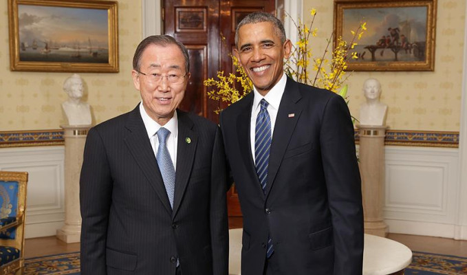 Obama'dan Ban Ki-mun'a teşekkür