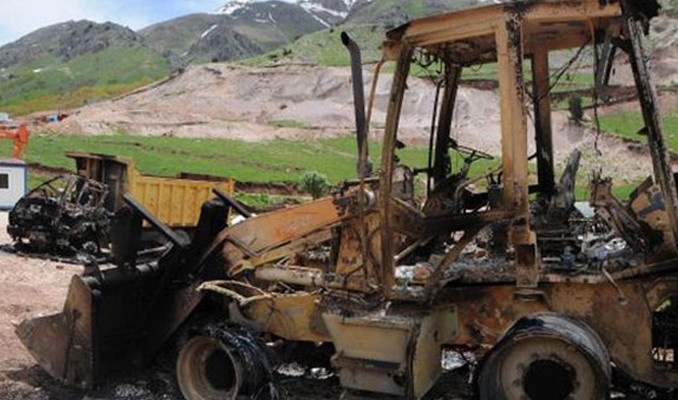 PKK'lılar şantiye bastı! 25 personel kayıp