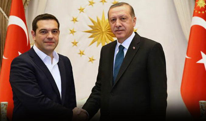 Cumhurbaşkanı Erdoğan, Çipras ile görüştü